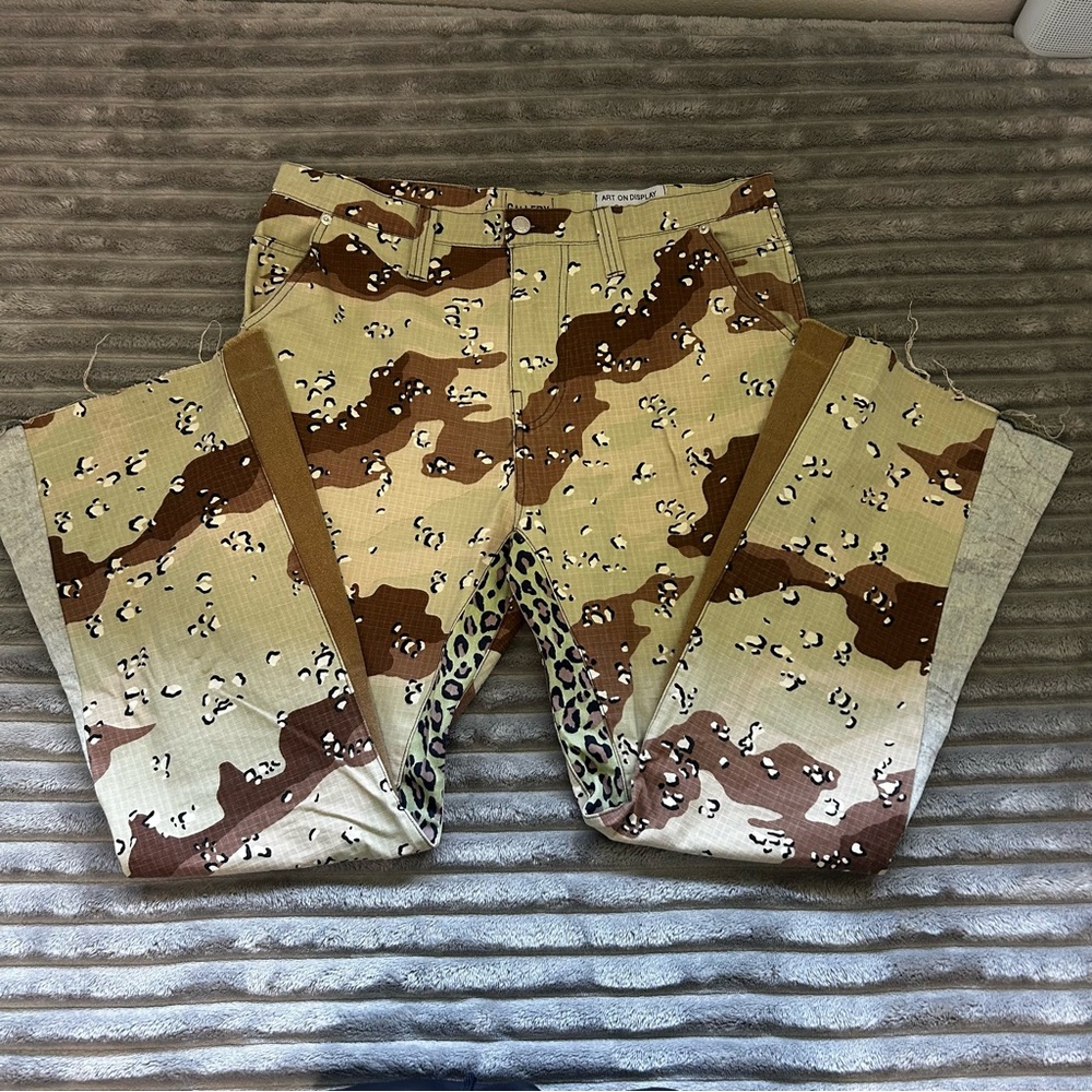 Gallery Dept - Flared Camouflage Pants
